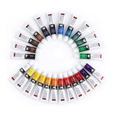 Imagem de Royal & Langnickel Tinta tubo de aquarela WAT24, 12 ml, pacote com 24 cores