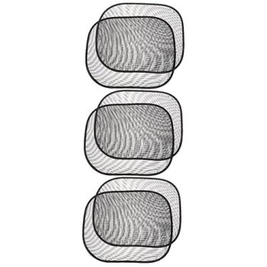 Imagem de VICASKY Protetor Solar Para Automóvel 6 Peças Guarda-sol De Malha Cortinas De Sol Da Janela Do Carro Para Carro Da Janela Do Carro Sombra Da Janela Lateral Proteção Solar Persianas Bebê
