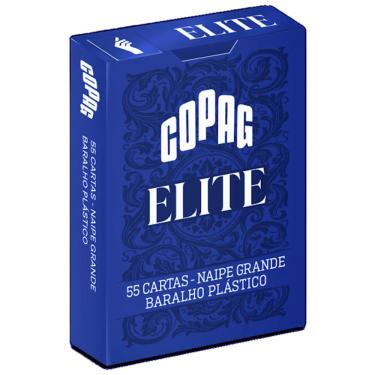 Imagem de Baralho De Cartas De Plástico Elite Single Deck Copag
