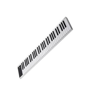 Imagem de teclado eletrônico para iniciantes 61 Teclas De Saída De Teclado De Piano Eletrônico Digital 128 Tons 128 Ritmos 14 Músicas De Demonstração Gravação Programação Reprodução