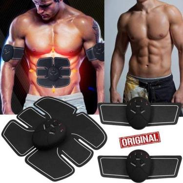 Imagem de Tonificador Muscular Abdominal Smart Fitness Ems Fit - C/6 Pilhas : Pilhas 3 Em 1