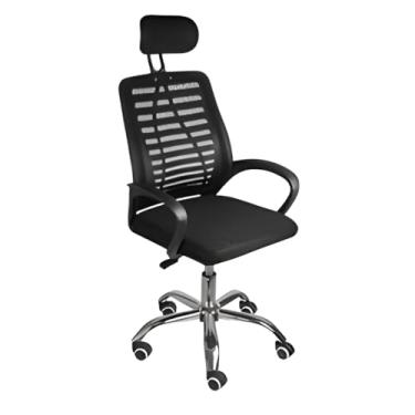 Imagem de Loft7 Home Decor, Cadeira Office Escritório Giratória Alta Viena, Preto