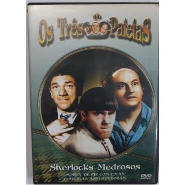 Imagem de os tres patetas sherlocks medrosos dvd