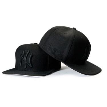 Imagem de Boné Joker Snapback Aba Reta New York Preto Jok-211