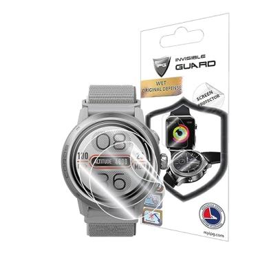 Imagem de IPG Protetor de tela de hidrogel para relógio GPS externo COROS APEX 2 Pro (2 unidades) Película transparente HD invisível antiarranhões - suave/autorreparação/bolha para 2 Pro