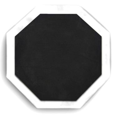 Imagem de Pad Estudo Bateria Praticável de Treino Branco 12 Pol