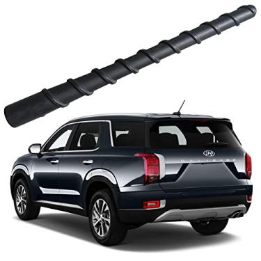 Imagem de Antena de borracha espiral flexível de 17 cm para Hyundai Palisade (2020-2021), Hyundai Elantra Touring (2008-2012), Elantra GT (2013-2017), à prova de lavagem de carro - Substituição interna de