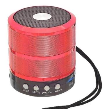 Imagem de Mini Caixa Caixinha De Som Portátil Bluetooth Mp3 Fm Sd Usb - Grasep