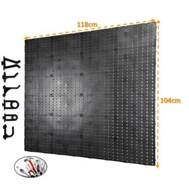 Imagem de Painel Expositor De Ferramentas Modular 118cm x 104cm Em Plástico Perf