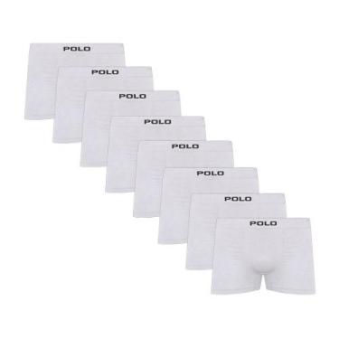 Imagem de Kit C/8 Cuecas Boxer Polo 781 Algodão Sem Costura - Sortido - POLO STA