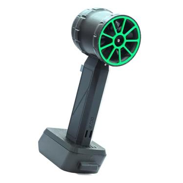 Imagem de Ventilador de Jato Canalizado Construído para Durar PETG Soprador Portátil e Poderoso de Fibra de Carbono para Teclado de Carro Compatível Com (Compatível com bateria