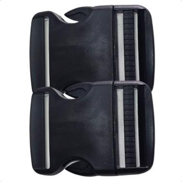 Imagem de Kit 20 Fechos Engate Rápido 50mm P/ Mochilas E Bolsas - Magazine Ribei