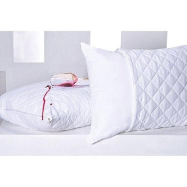 Imagem de Capa Impermeável Matelada para Travesseiro 90cmx50cm com Zíper - Rafal