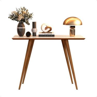 Imagem de Mesa Buffet Apardor Classic Para Sala Com Pés Em Madeira - RDS Varieda