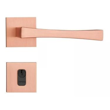 Imagem de Fechadura Pado Vivaldi Roseta Quadrada Rose 55Mm - Externa - Bruno Aca