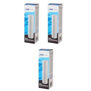 Imagem de KIT 03 UN Refil Original BBI P/Filtros POE 230 Altura 9.3/4"Reduz a fr