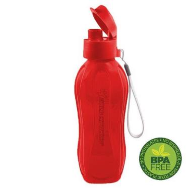 Imagem de Garrafa Squeeze Gold Sports Resistente - BPA FREE 800ml, Vermelho, Uni