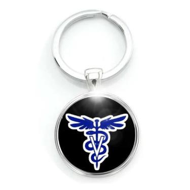 Imagem de Chaveiro Símbolo Medicina Veterinária - RECANTO ASTRAL