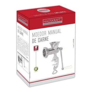 Imagem de Máquina Manual N10 De Moer Carne Linguiça Hamburguer Moedor - Haüskraf