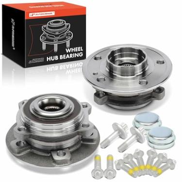 Imagem de A-Premium 2 rolamentos de roda dianteira ou traseira e conjunto de cubo compatíveis com Mercedes-Benz CLA250 2020-2021, CLA35 AMG, CLA45 AMG, GLA250, GLA35 AMG, GLA45 AMG, A220, A35 AMG, GLB250, GLB35