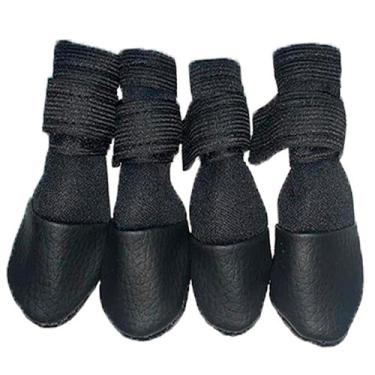 Imagem de Sapatinho para Cães - botinha pet - Napatinha, Preto, PP