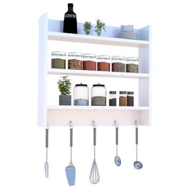 Imagem de Porta Temperos de parede com prateleiras porta condimentos - CCO
