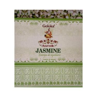Imagem de Incenso Cone Cascata com Fragrância de Jasmim - Divine Moda Indiana