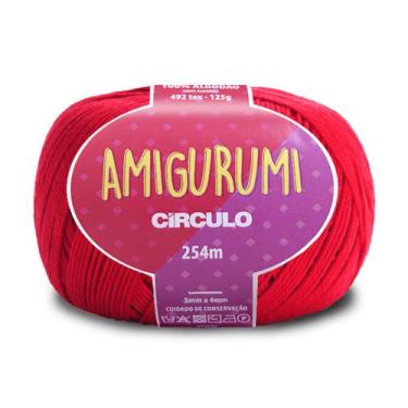 Imagem de Linha Fio Para Crochê Amigurumi Cores Algodão 254M 125g - Circulo