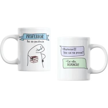 Imagem de Caneca Dia dos Professores Presentes - Del France, 325ml, Branca