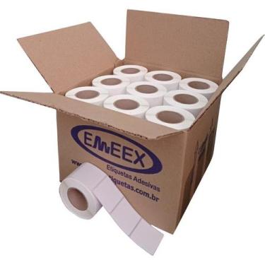 Imagem de Etiqueta 40x40 Toledo Prix 4 UNO - Cx. 30 Rolos - EMEEX ETIQUETAS