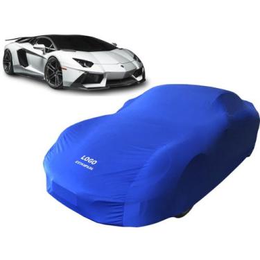 Imagem de Capa De Tecido Para Proteção Carro Lamborghini Aventador - Mz, Azul