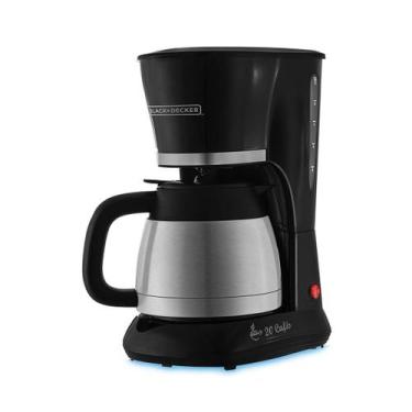 Imagem de Cafeteira Elétrica Black Decker CM200I 20 Xícaras Jarra Inox, 110V
