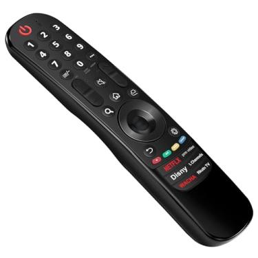 Imagem de MR22GA MR22GN AN-MR22GA AKB76040002 Substituir controle remoto IR compatível com LG 4K Smart TV UHD OLED LED HDTV 65QNED85AQA OLED65B2PUA OLED42C2PUA 75NANO75UQA 86QNED80UQA 50UQ75990PUB 555 QNED85UQA