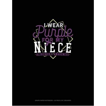 Imagem de I Wear Purple For My Niece: Graph Paper Notebook - 0.25 Inch (1/4") Squares: 213