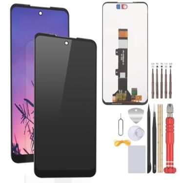 Imagem de FKBAightccy Tela LCD de substituição para Motorola Moto G Play 2023 para Moto G Play XT2271 XT2271-5 Montagem digitalizador de tela sensível ao toque com ferramentas de instalação