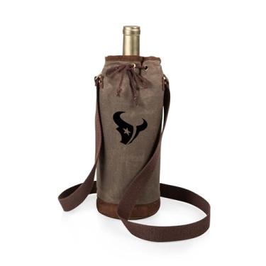 Imagem de PICNIC TIME Houston Texans Bolsa para vinho de lona encerada