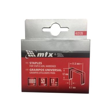 Imagem de Grampo Grampeadores Tipo 53Com 12Mm 1.000 Unid 412129 Mtx