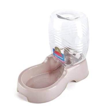 Imagem de Flexzion bebedouro automático por gravidade para animais de estimação para gatos e cães - tigela para beber dispensador de água com reabastecimento automático antiderrapante e fácil de limpa