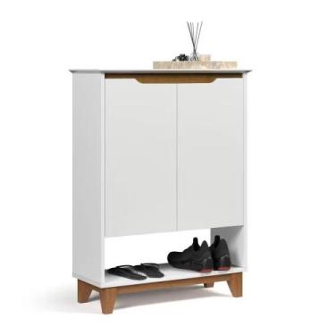 Imagem de Sapateira Vertical Porta Sapatos e Aparador Hall de Entrada ou quarto 