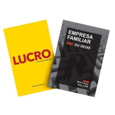 Imagem de Kit com 2 livros: Lucro: Isto Que Interessa / Empresa Familiar: Ame Ou