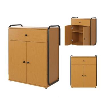 Imagem de Armário Multiuso Gaveteiro 2 Portas De Escritório Industrial - Criare,