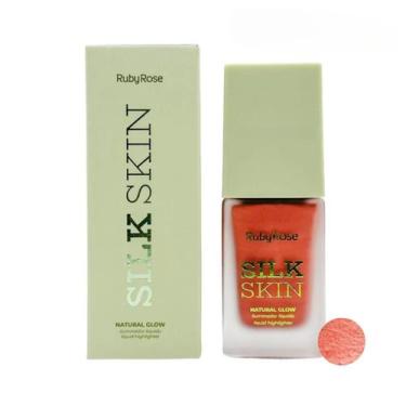 Imagem de Iluminador Líquido Natural Glow - Silk Skin - Ruby Rose - Shine On