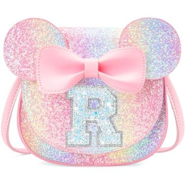 Imagem de OYLOLA Presentes de aniversário para meninas de 3, 4, 5, 6, 7, 8 anos de idade, presentes para meninas pequenas, bolsa infantil para meninas, presente de Natal para meninas, colorido, R, Colorida