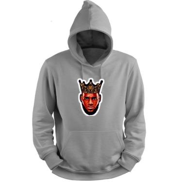 Imagem de Blusa Moletom Capuz Basquete King James Lebron Basketball