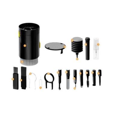 Imagem de Kit de Limpeza 8 em 1 para Fones de Ouvido e Câmera Digital, Q20-Preto