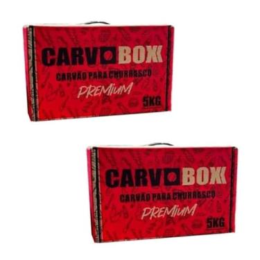 Imagem de 2 Carvão Sem Fumaça Premium Table Grill Carvobox Apartamento