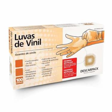 Imagem de LUVA PROCED VINIL DESCARPACK P Com Pó 100UN - NAO INFORMADO