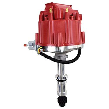 Imagem de A-Team Performance - Distribuidor HEI 65K Volt Coil - Compatível com Buick Odd Fire 231 3.8L V6 225 Jeep 3.7L Dauntless One Wire Installation Black Cap