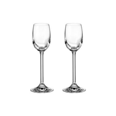 Imagem de Taça De Cristal Bohemia Para Licor 65 ml Colibri 2 Peças - Bohemia Cry