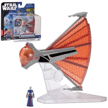 Imagem de Star Wars Nave Caça Estelar Ginivex Starfighter e Asajj